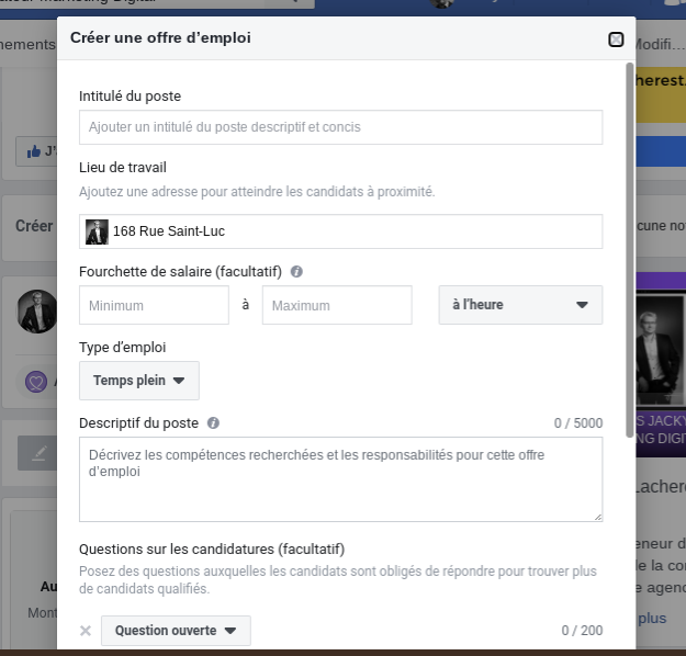 Comment Faire Une Offre Sur Stockx Comment créer une offre d’emploi sur Facebook
