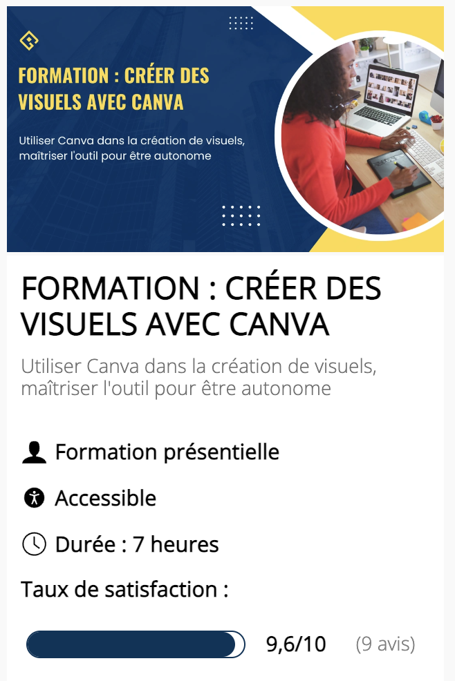 FORMATION : CRÉER DES VISUELS AVEC CANVA