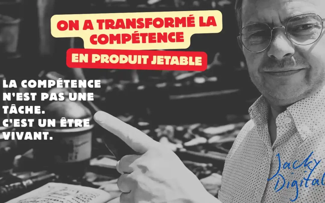 De la compétence jetable à la compétence durable : changer de regard sur la formation